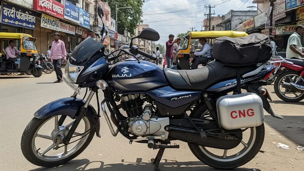 Bajaj Platina CNG Bike